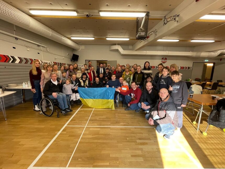 Викладачі Мальмо(Швеція)організували прийом 43 людей з інвалідністю