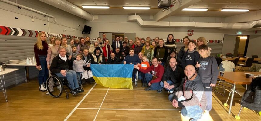 Викладачі Мальмо(Швеція)організували прийом 43 людей з інвалідністю